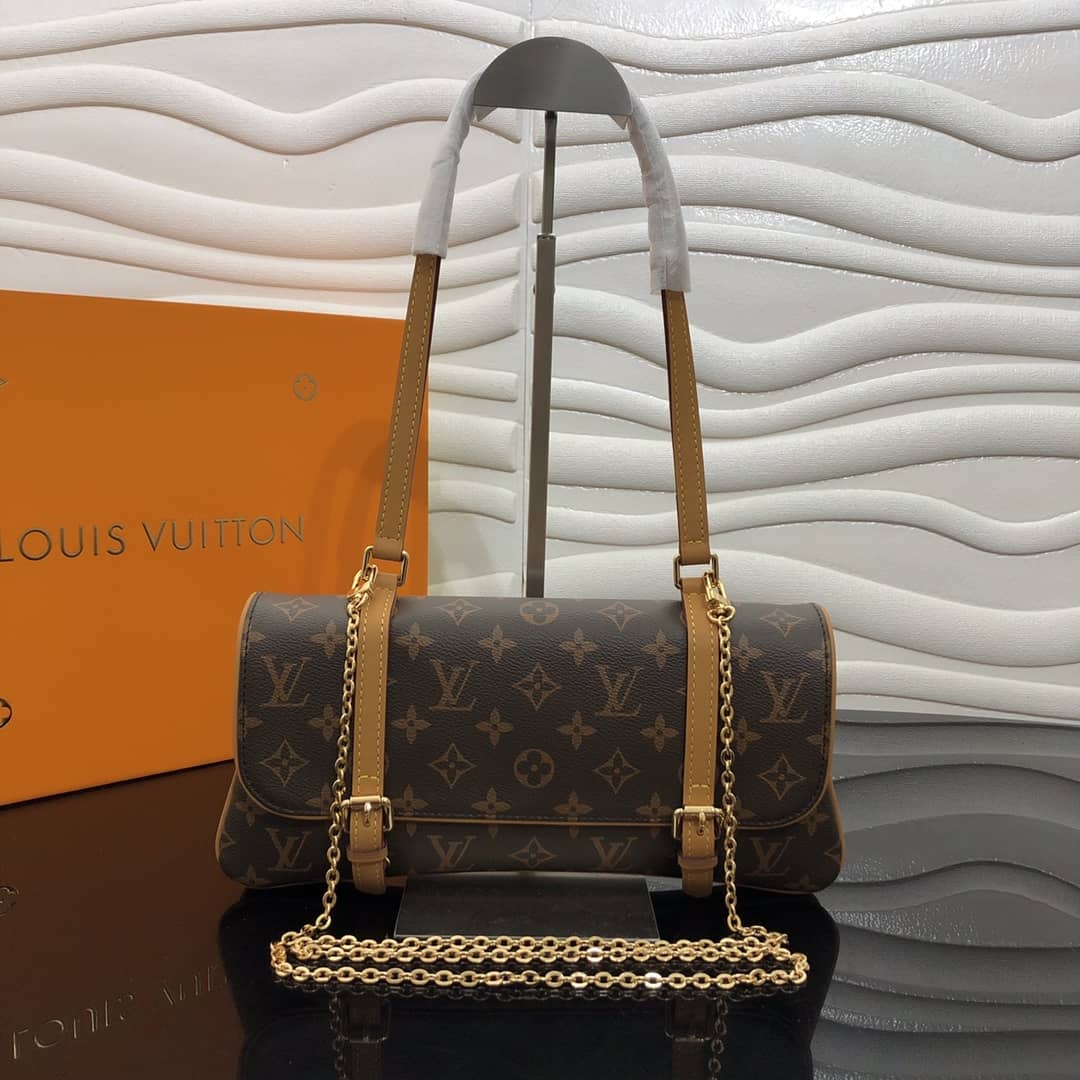 Louis Vuitton Vintage Monogram Canvas Shoulder Bag Replica M51162