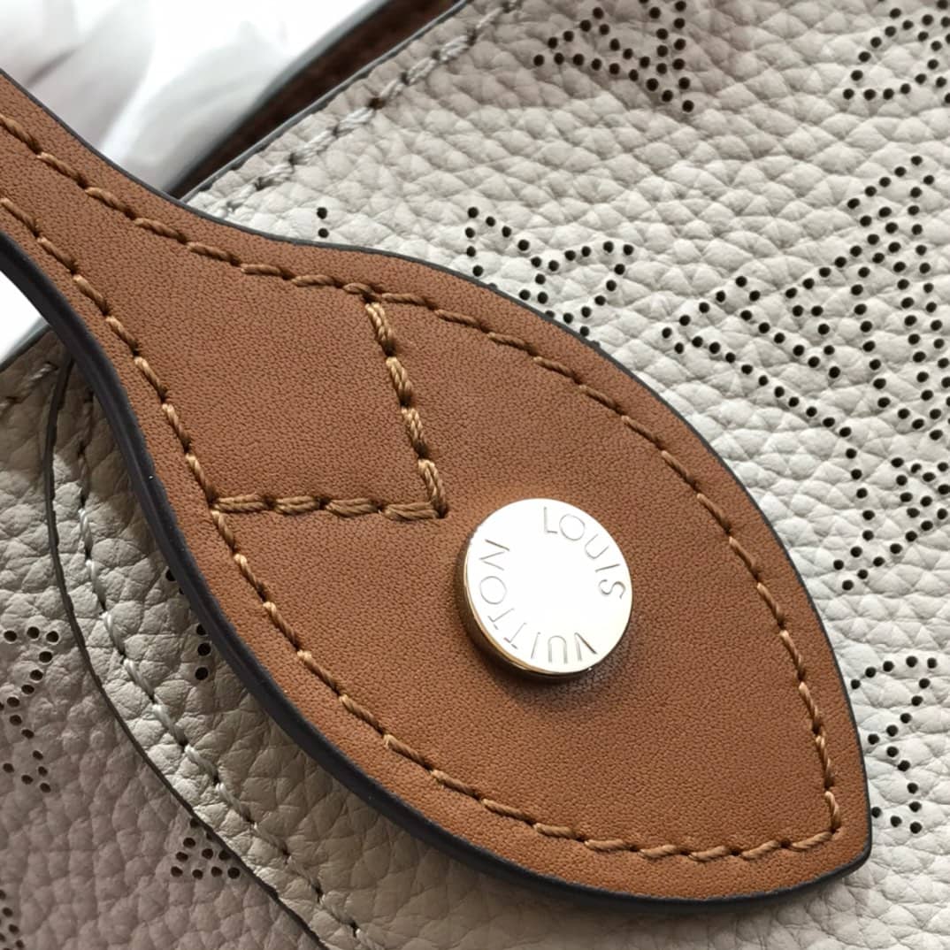 Louis Vuitton Mahina Hina PM Leather Tote Replica White M54353