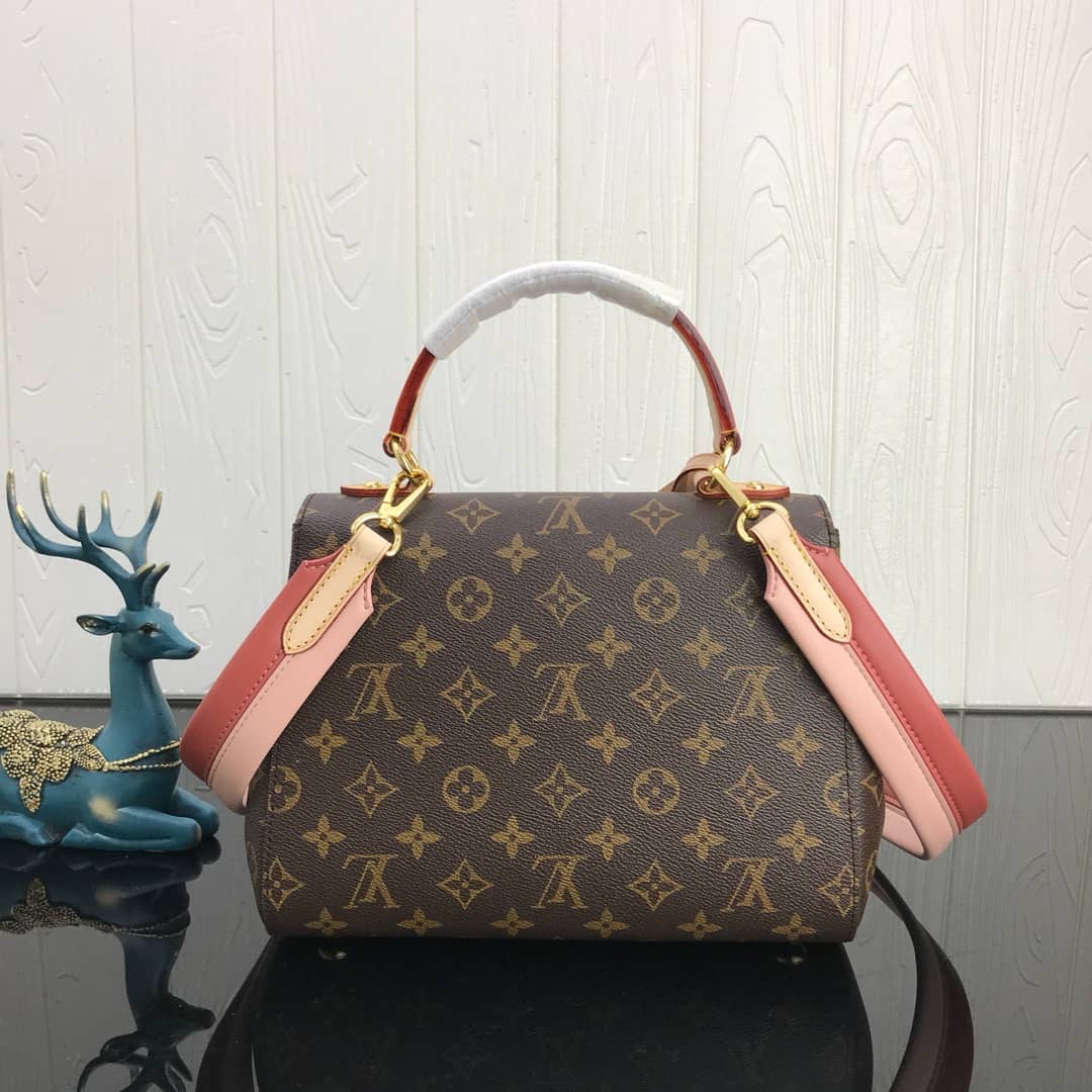 Louis Vuitton Cluny BB Monogram Canvas Shoulder Bag Replica Pink M42738