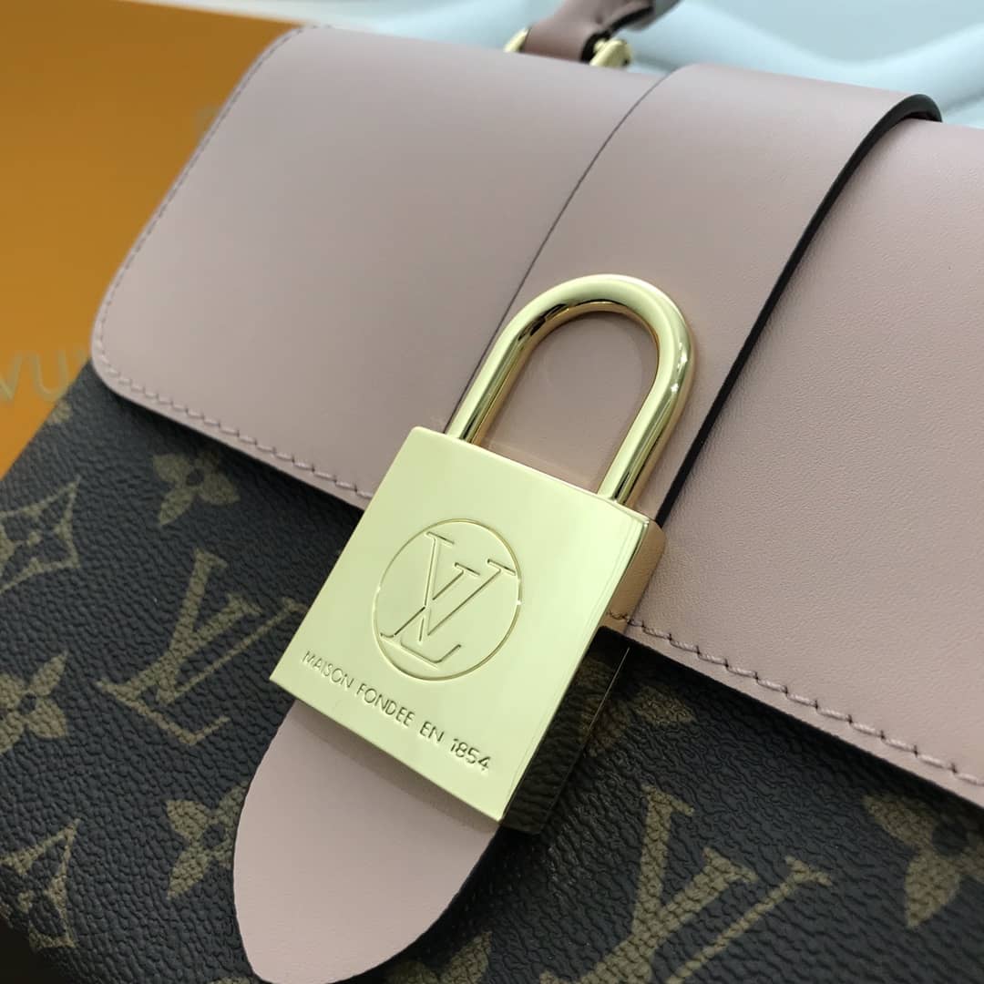 Louis Vuitton Locky BB Replica Crossbody Handbag Pink M44321