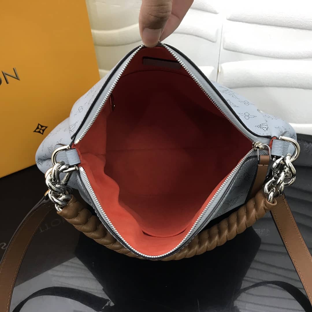 Louis Vuitton Babylone Chain BB 2way Replica Shoulder Bag Blue M51223