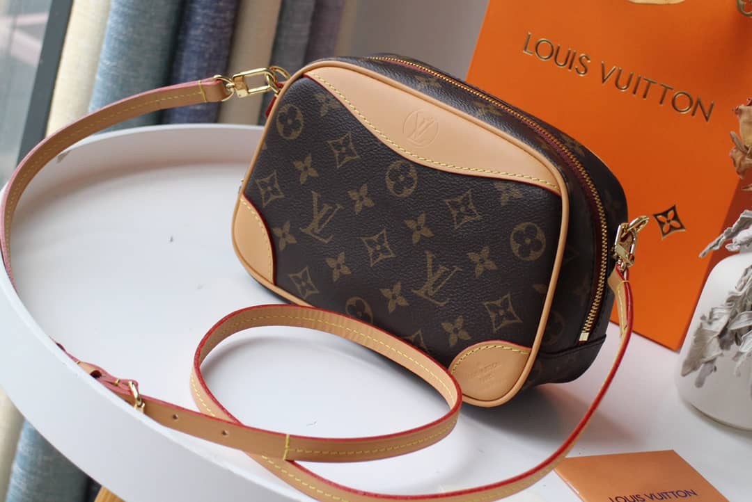 Louis Vuitton Monogram Canvas Deauville Mini Replica Bag M45528