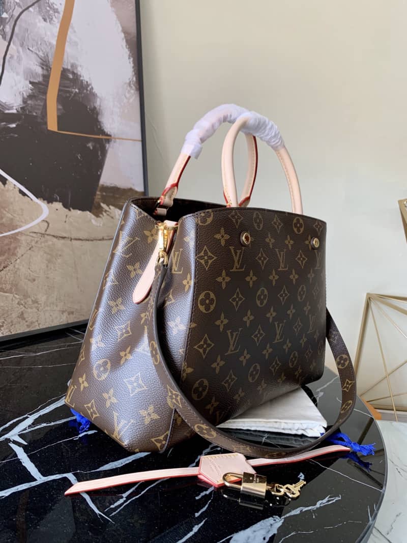 Louis Vuitton Montaigne MM Monogram Canvas Bag Replica M41056