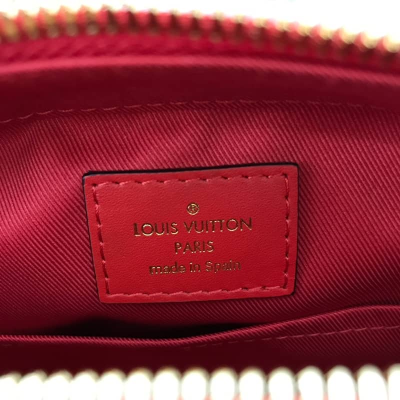 Louis Vuitton Saintonge Monogram Canvas Replica Shoulder Bag Red M43557