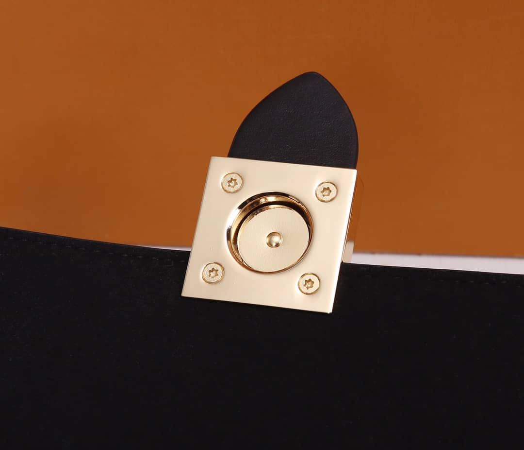 Louis Vuitton Locky BB 2way Replica Shoulder Bag Black M44141