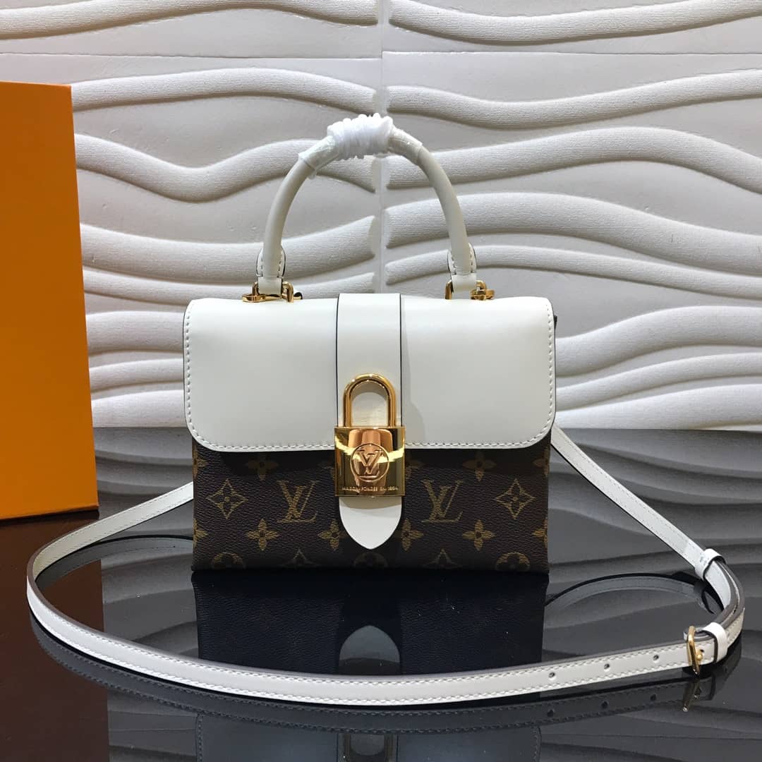 Louis Vuitton Locky BB Replica Crossbody Bag White M44321