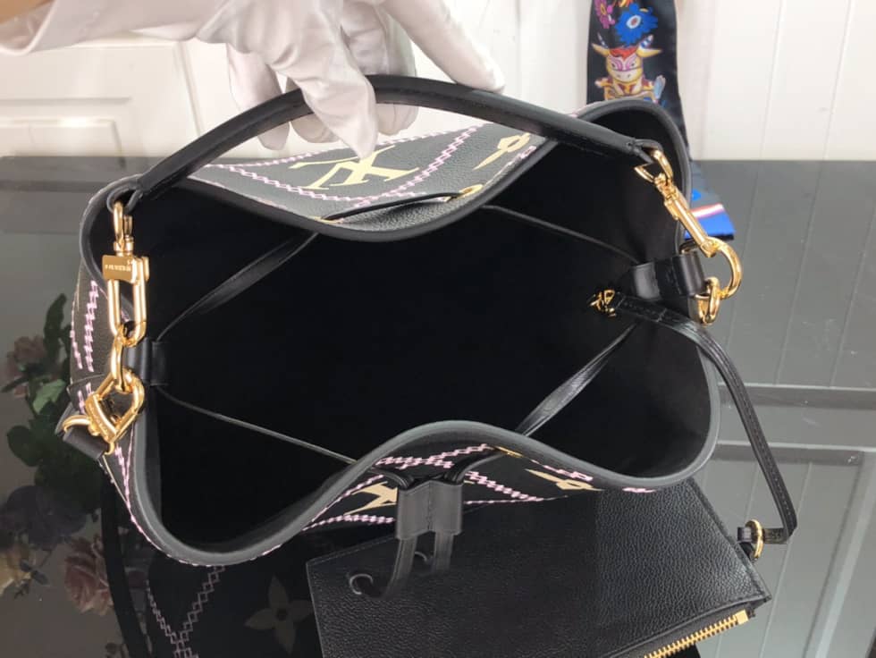 Louis Vuitton NeoNoe MM Black M46023 Replica Bucket Bag
