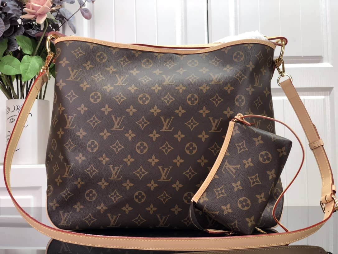 Louis Vuitton Delightful Monogram Tote Replica Brown M40353
