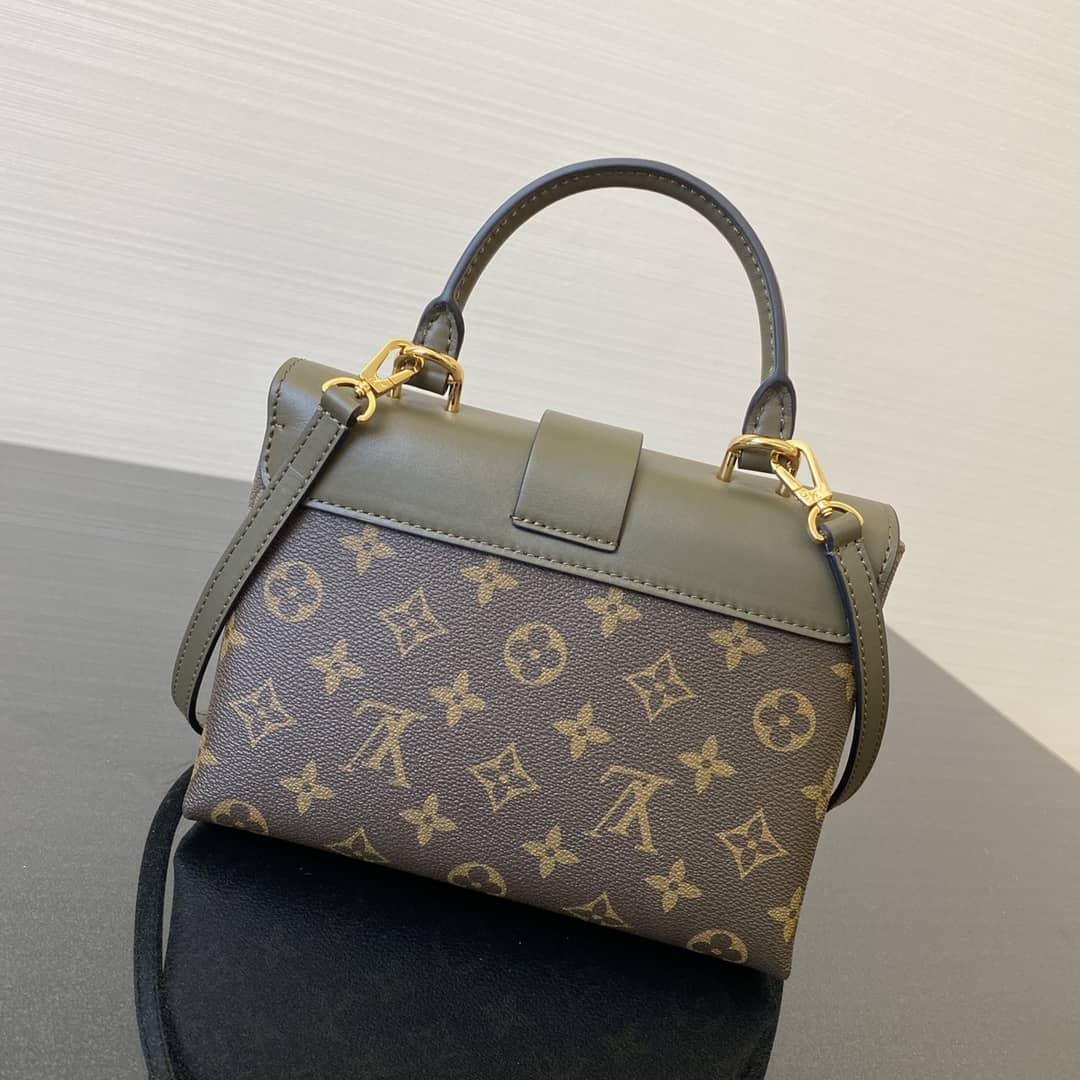 Louis Vuitton Monogram Canvas Locky BB Bag Replica Green M44321