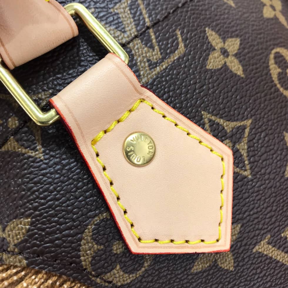 Louis Vuitton Monogram X Comme Des Garons Burned Holes Tote M40011 Replica