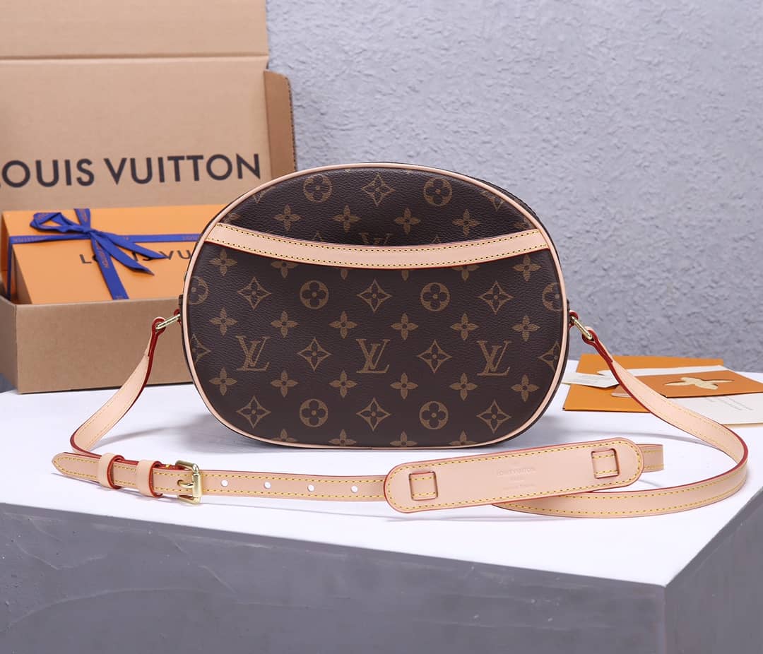 Louis Vuitton Semi-Circle Leather Replica Shoulder Bag M51221