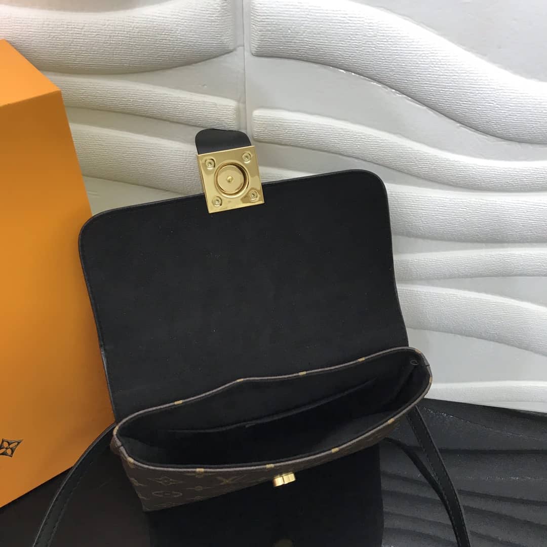 Louis Vuitton Locky BB Replica Crossbody Bag Black M44321