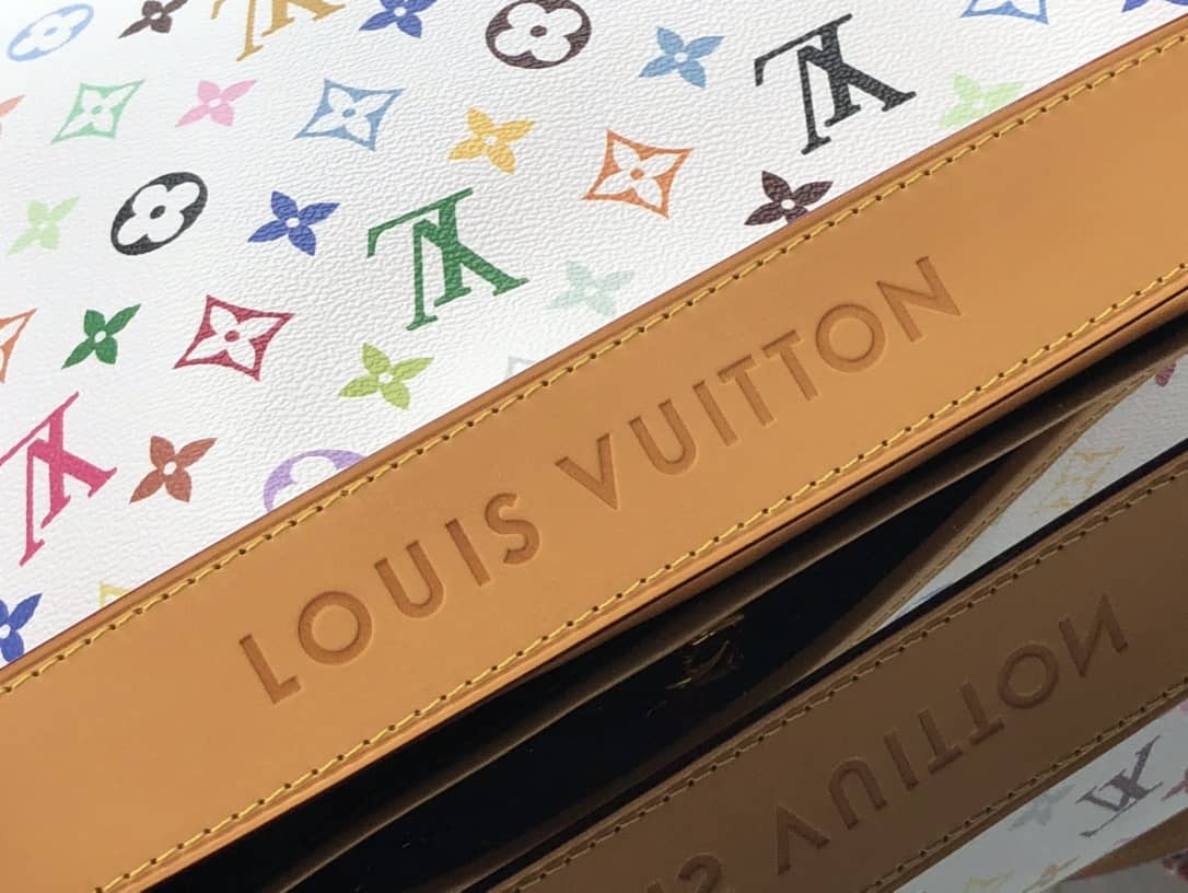 Louis Vuitton Delightful PM Monogram Multicolor Shoulder Bag Replica White M40352