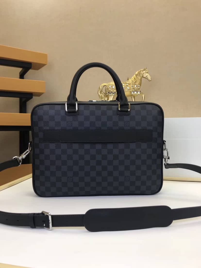 Louis Vuitton Damier Cobalt Porte Document Business 2Way Replica Bag N41347