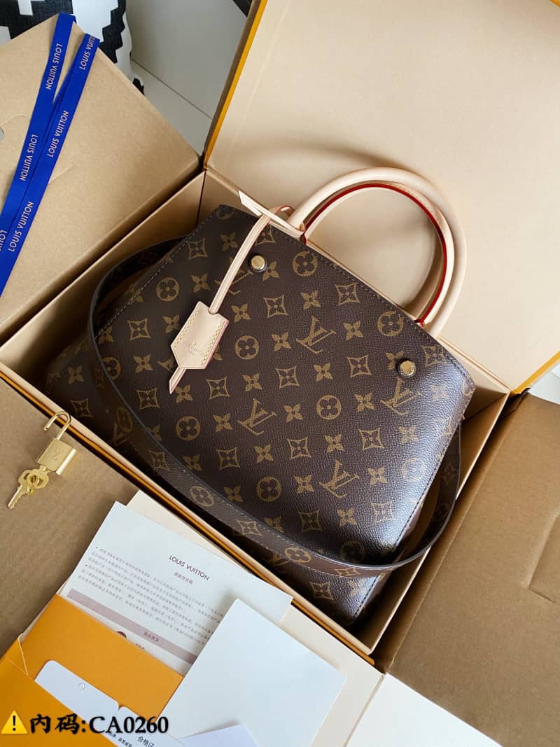 Louis Vuitton Montaigne MM Monogram Canvas Bag Replica M41056