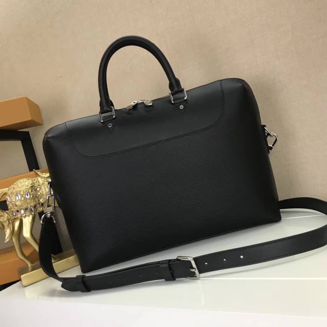 Louis Vuitton Porte Documents Jour Briefcase Epi Leather Replica Bag M50163