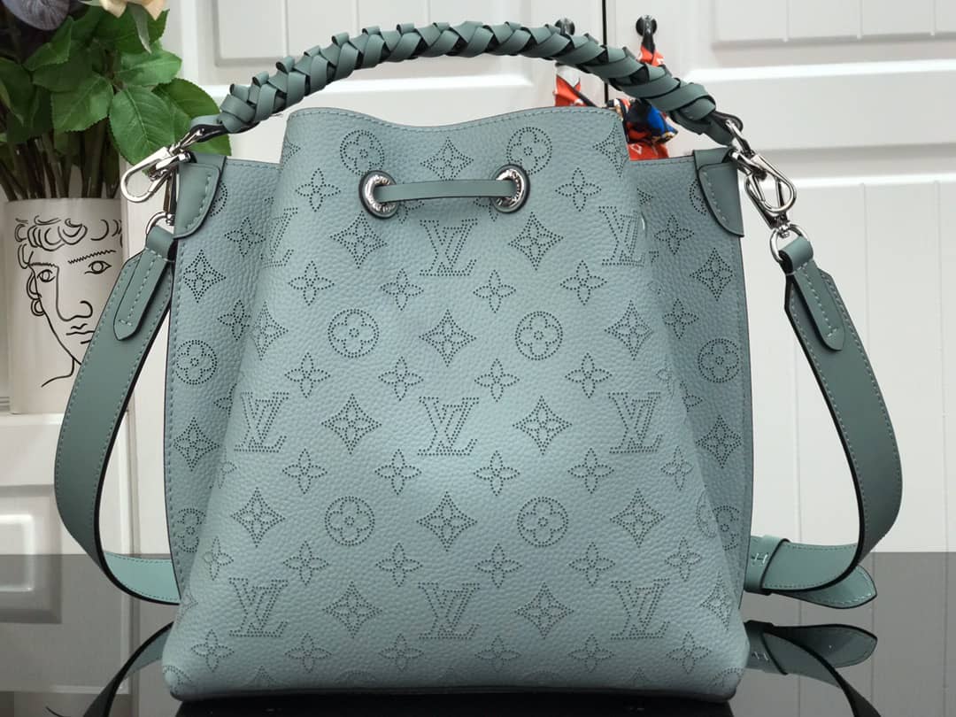 Louis Vuitton Mahina Muria Replica Handbag Blue M55801