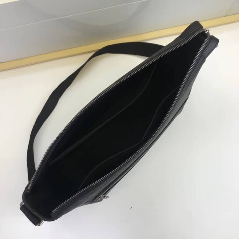 Louis Vuitton Odyssey Monogram Eclipse MM Messenger Bag Replica M44224