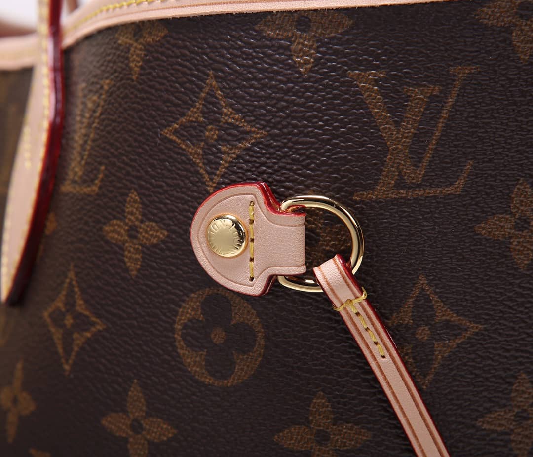Louis Vuitton Monogram Neverfull MM Bag Replica Red M40995