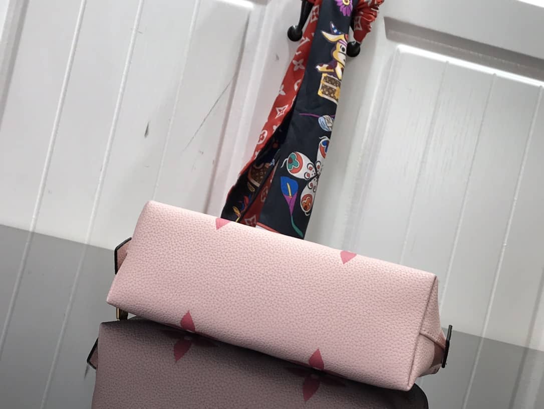Louis Vuitton Monogram Empreinte Cosmetic Pouch Replica M80502