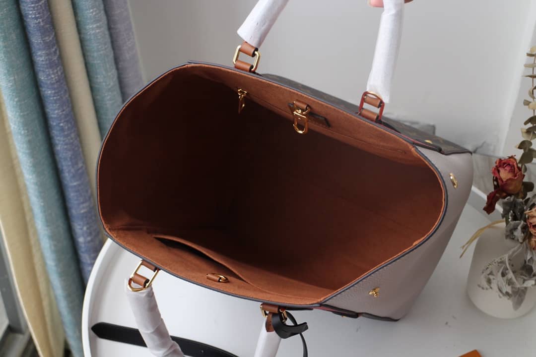 Louis Vuitton Monogram Fold MM 2way Tote Replica Red M45409