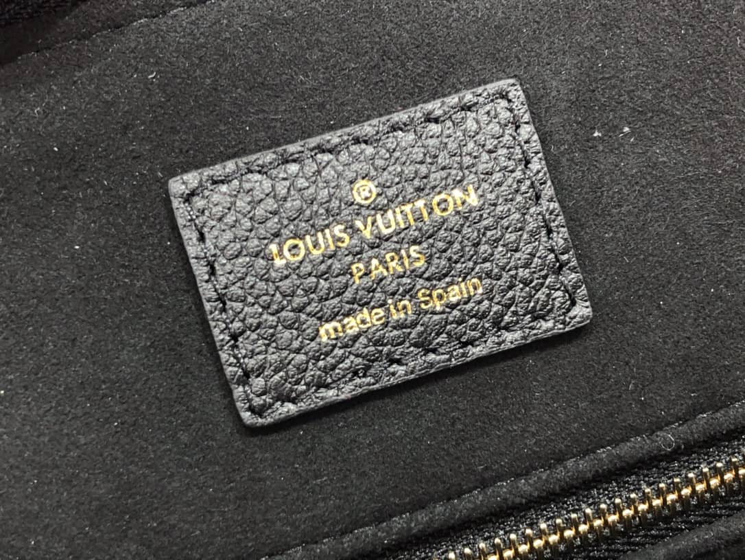 Louis Vuitton Grand Palais Monogram Empreinte Bag Replica Black M45811