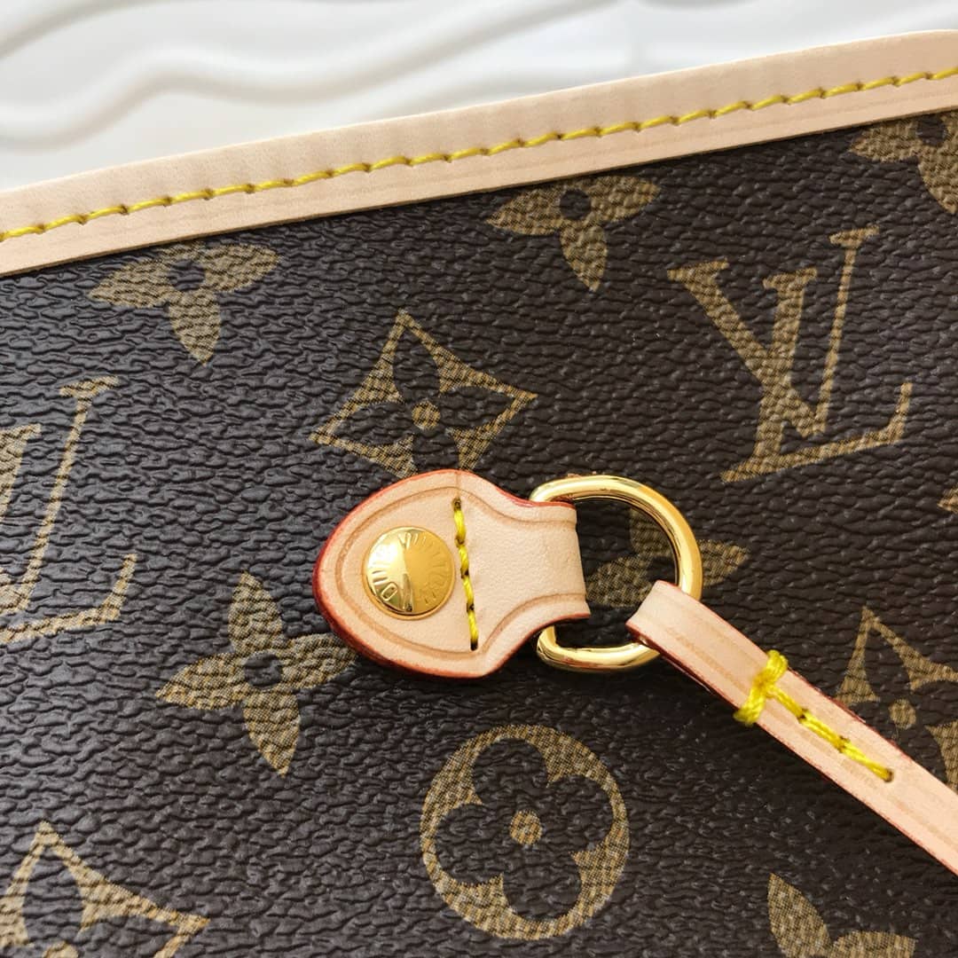 Louis Vuitton Monogram Neverfull MM Bag Replica Red M40995