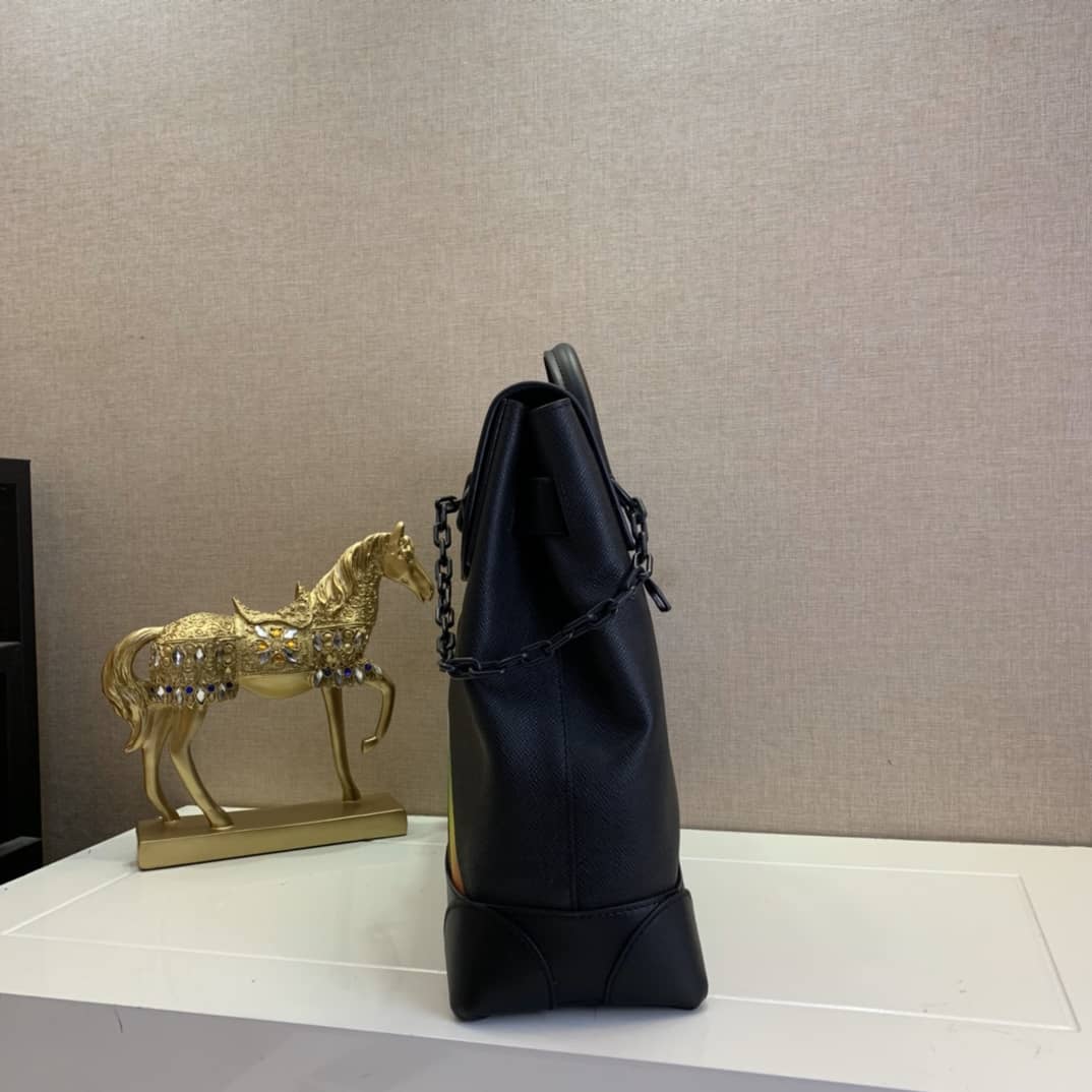 Louis Vuitton Taiga Steamer PM Messenger Bag Replica Rainbow Virgil M30339