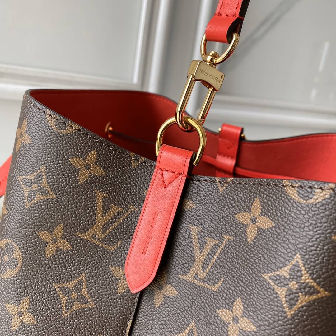 Louis Vuitton Neo Noe Replica Bucket Bag Brown M44021