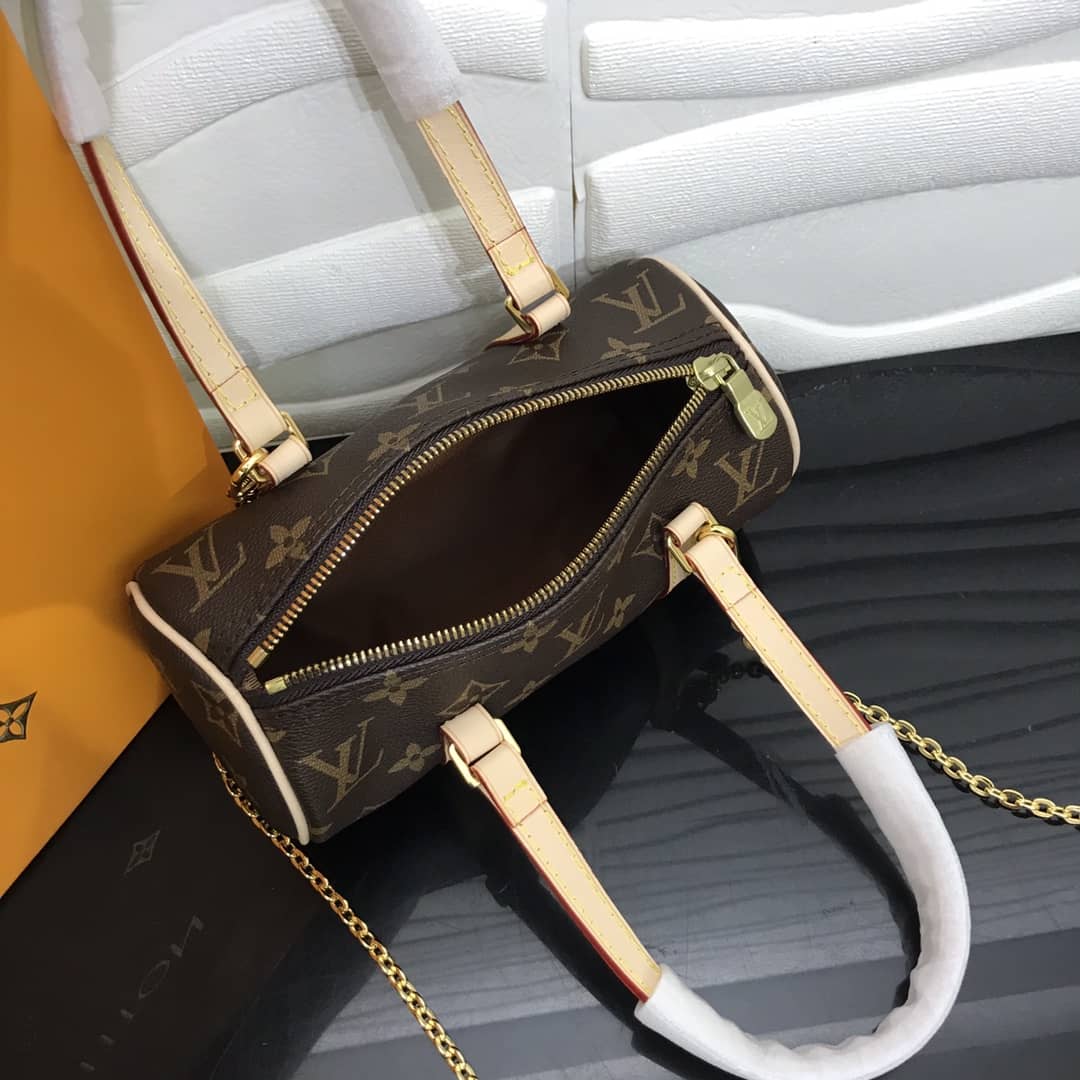 Louis Vuitton Papillon NM Monogram Canvas Replica Handbag