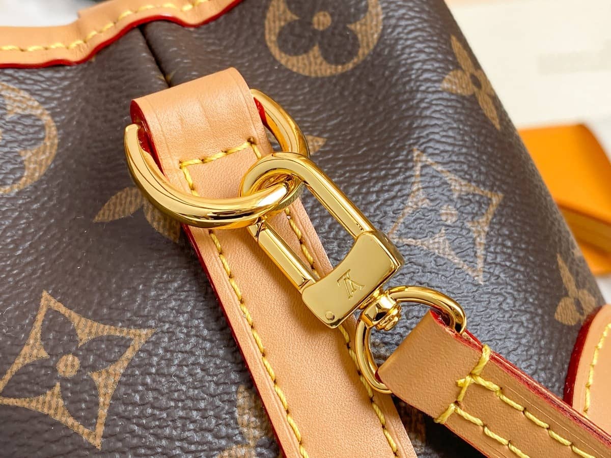 Louis Vuitton Monogram Coated Canvas Replica Crossbody Bag Brown M57099