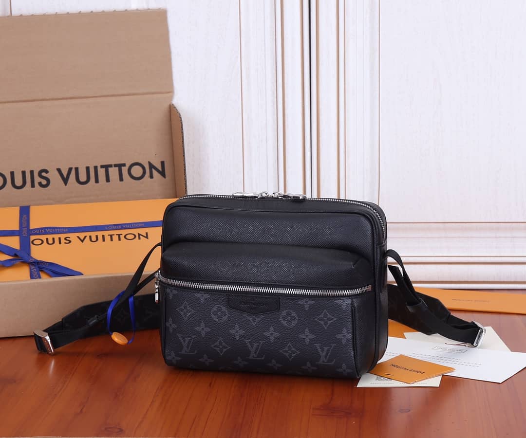 Louis Vuitton Taigarama Canvas Messenger Bag Replica M30233