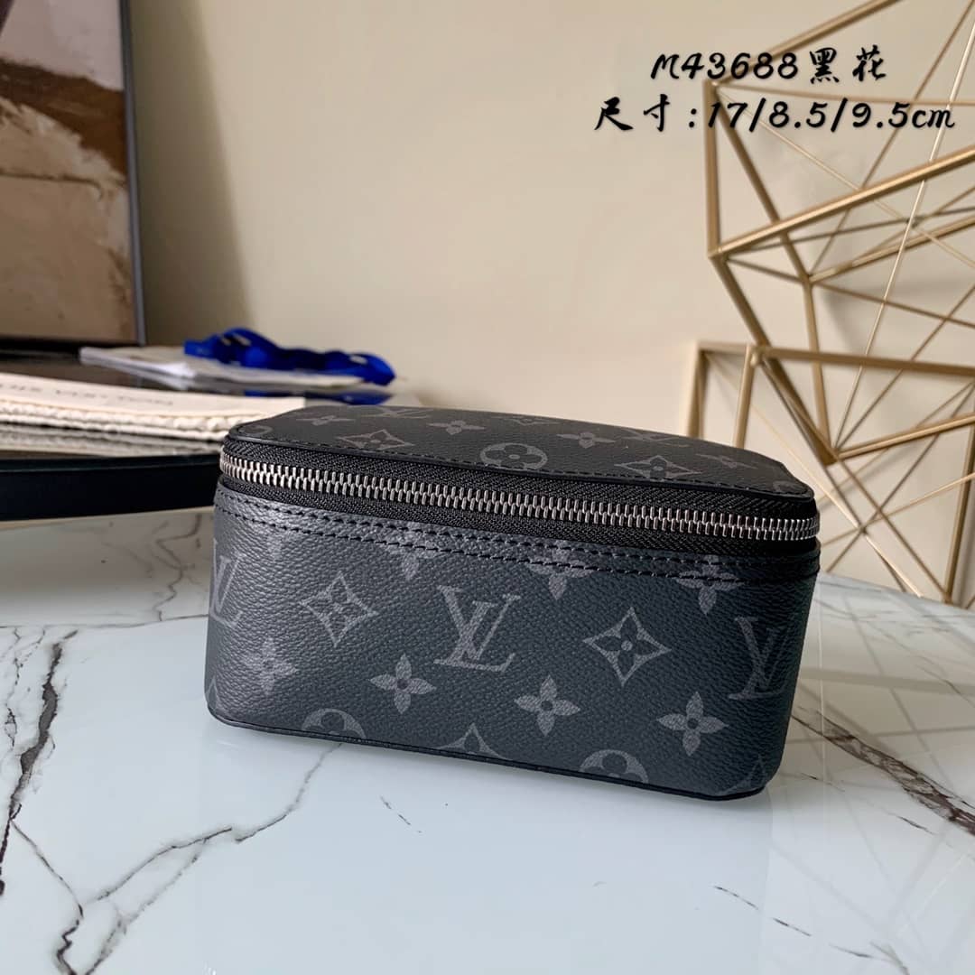 Louis Vuitton Packing Cube PM Monogram Canvas Replica Bag Black M43688