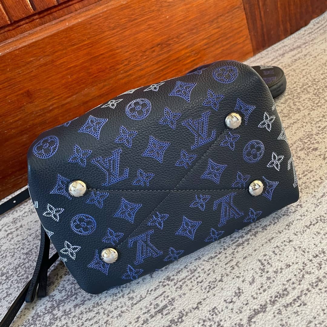 Louis Vuitton Bella Mahina Blue M59552 Replica Bucket Bag