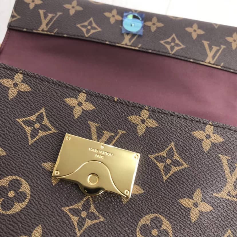 Louis Vuitton Cluny BB Monogram Canvas Shoulder Handbag Replica Purple M42738