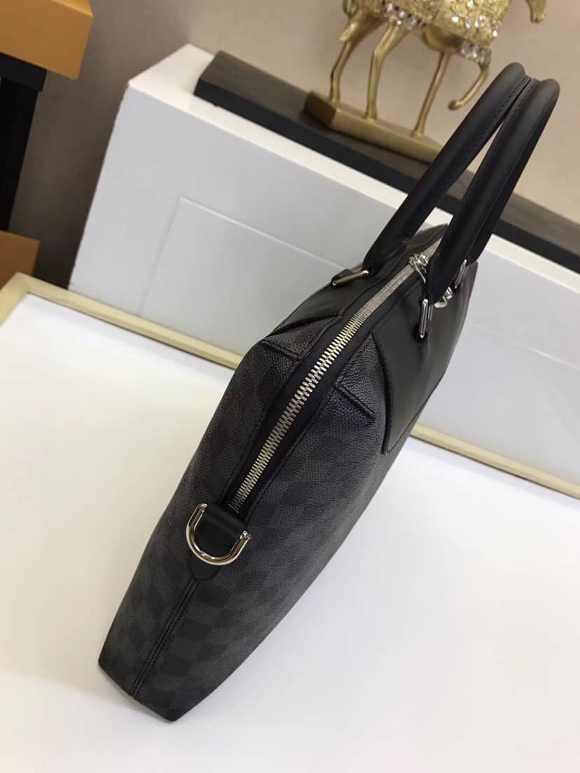 Louis Vuitton Porte-Documents Jour Damier Graphite Canvas Bag Replica N48260