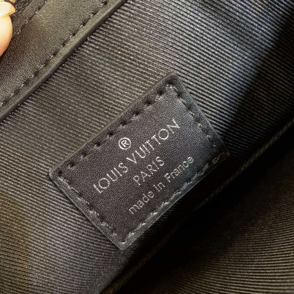 Louis Vuitton Sac Plat Messenger Bag Black N45276 Replica Shoulder Bag