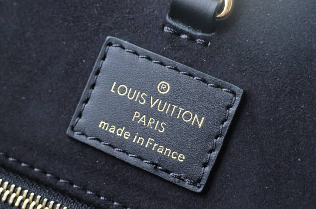 Louis Vuitton Monogram Fold MM 2way Tote Replica Black M45409