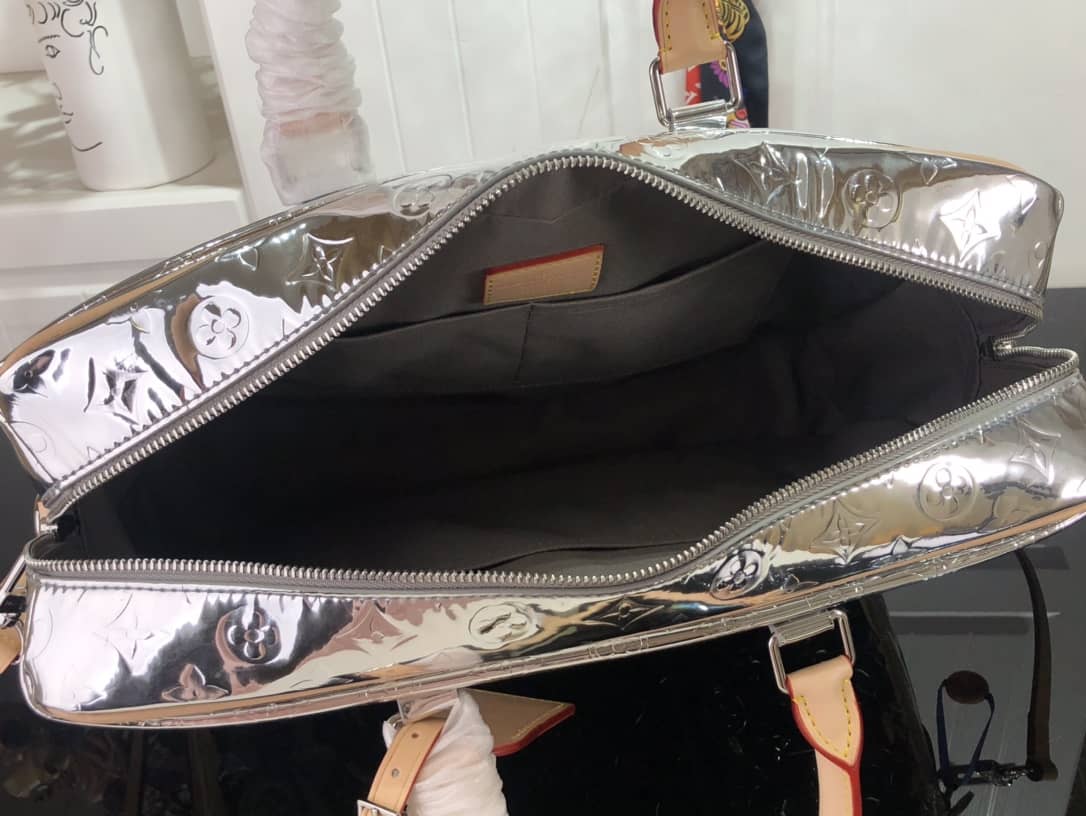 Louis Vuitton Monogram Mirror Coated Canvas Neo Porte Documents Voyage Replica M58755