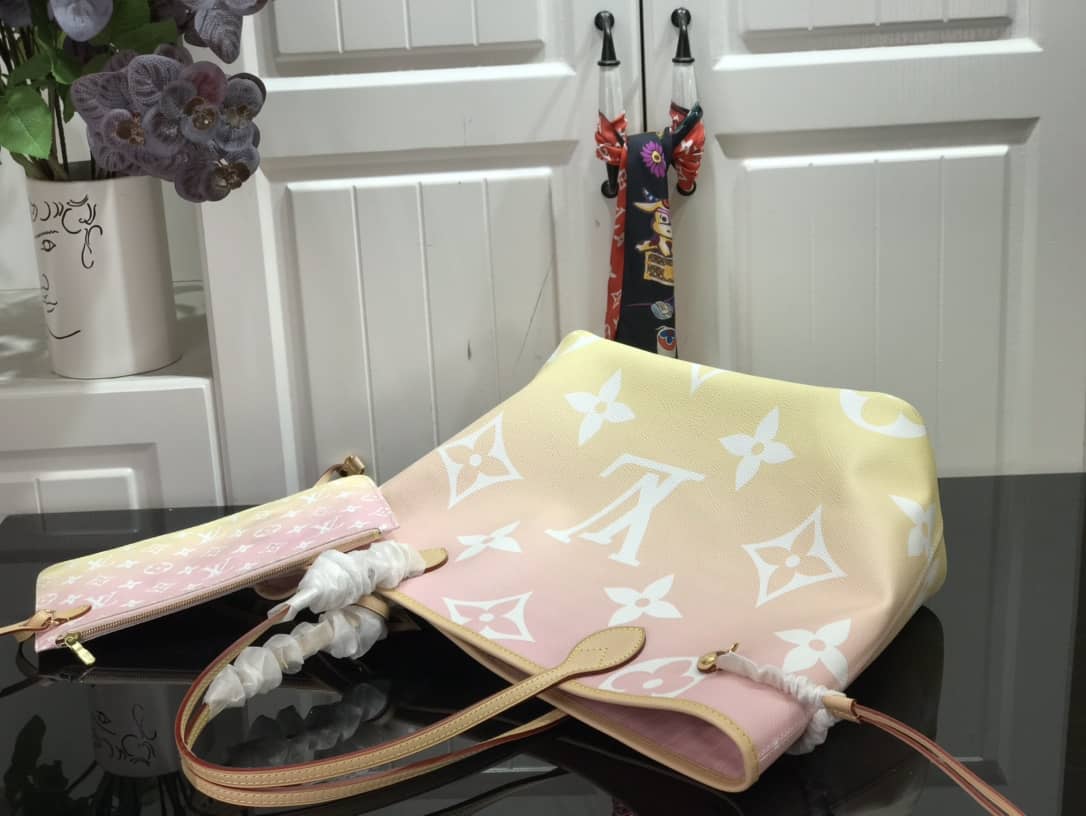 Louis Vuitton By The Pool Neverfull Monogram MM Replica Tote M45680