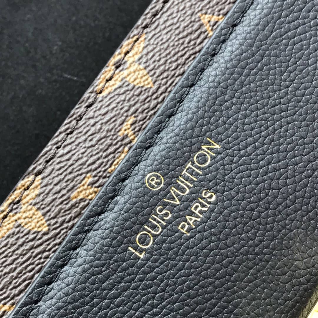 Louis Vuitton Monogram Canvas Victoire Chain Bag Replica Black M41731