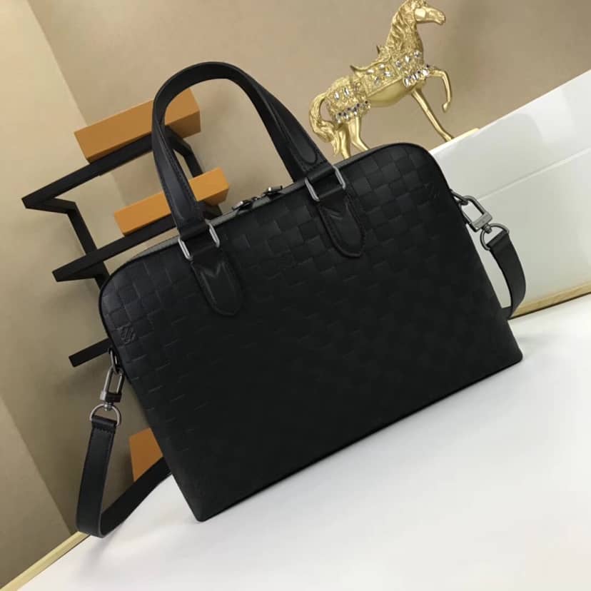 Louis Vuitton Studio Briefcase Damier Infini Bag Replica N41490