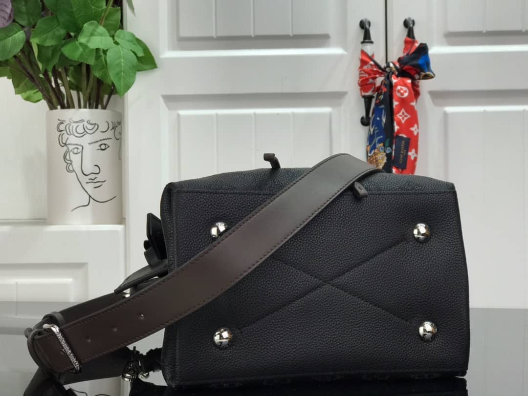 Louis Vuitton Mahina Muria Replica Handbag Black M55801