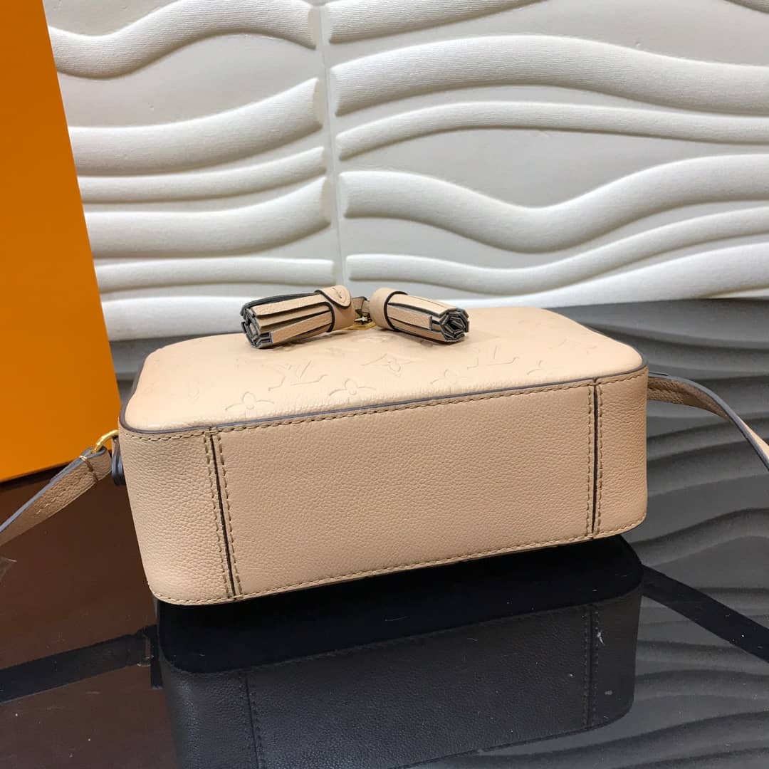 Louis Vuitton Monogram Empreinte Saintonge Replica Bag Beige M44606