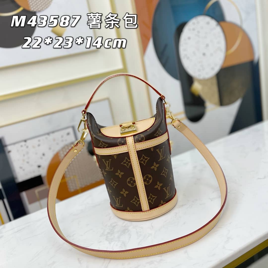 LV Duffle Bag Replica Monogram Canvas Ladies M43587