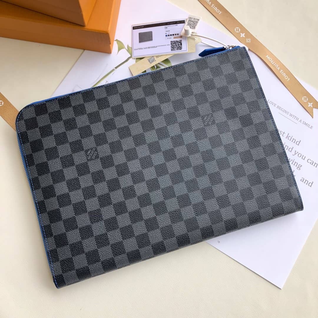 Louis Vuitton Pochette Jour PM Damier Graphite Bag Replica N64032