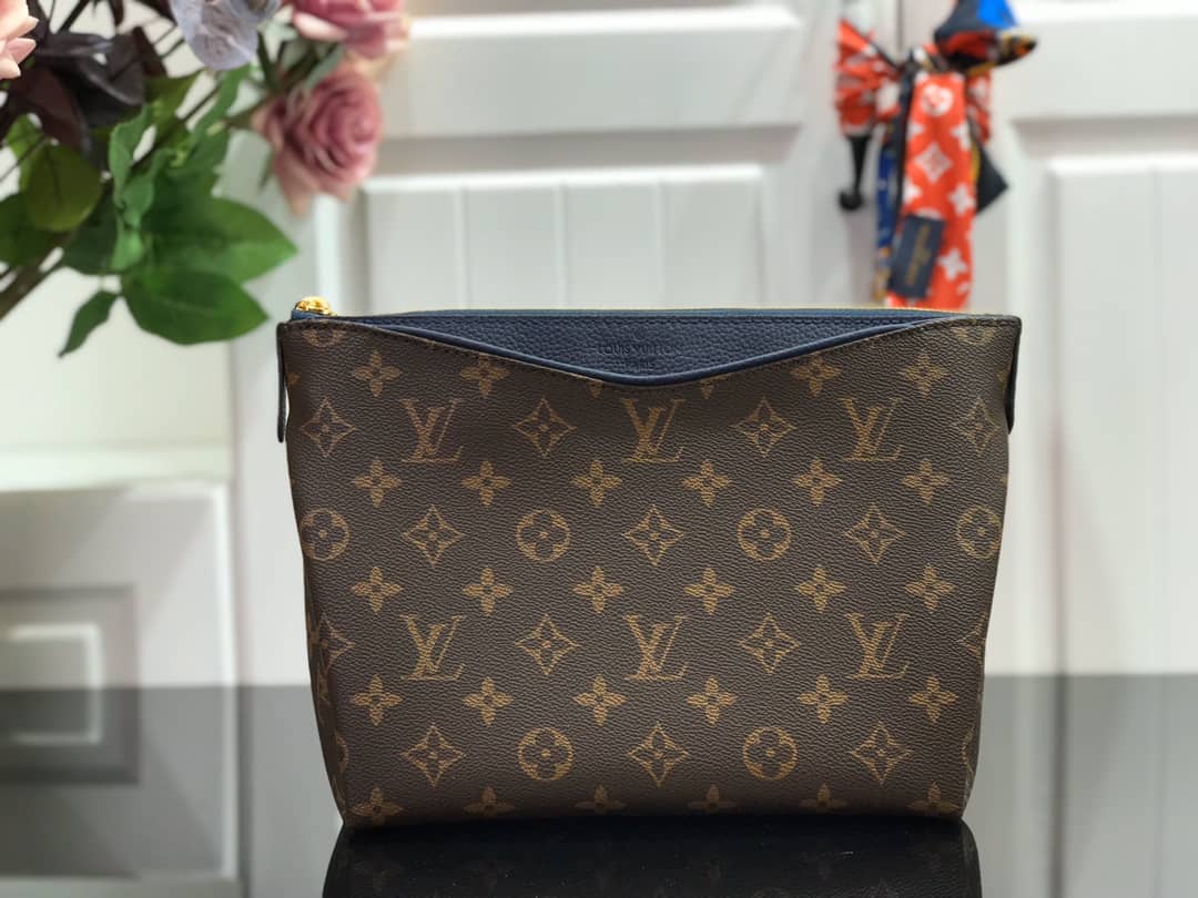 Louis Vuitton Pallas Beauty Case Monogram Canvas Replica Blue M64123