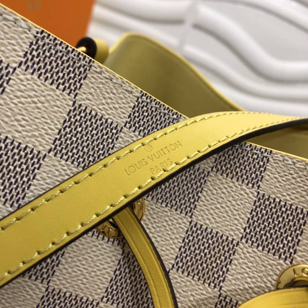 Louis Vuitton Neonoe Replica Bucket Bag Beige Yellow M44020