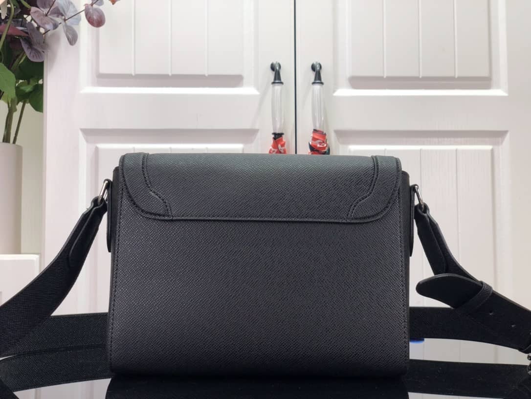 Louis Vuitton New Flap Taiga Cowhide Leather Replica Messenger Bag M30807