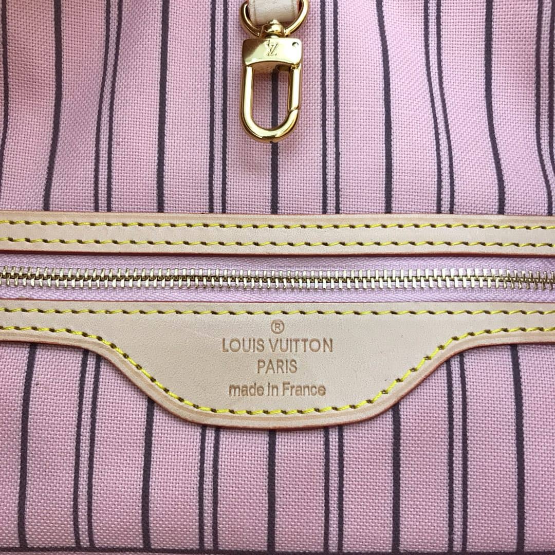 Louis Vuitton Monogram Neverfull MM Bag Replica Pink M40995